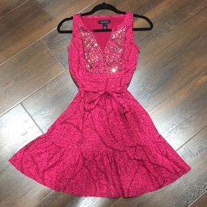 White House Black Market xxs pink dress